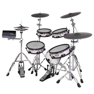 Foto 4 | Foto 4 | Set De Batería Electrónica 9 Pzs Drumco Platinum -  Pk Color Rosa
