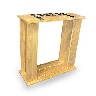 Foto 1 | Foto 1 | Taquera de Piso tipo Estante Diversiones Bago de Madera para 16 Tacos de Billar