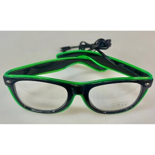 Foto 3 | Foto 3 | Lentes Neón para Fiesta Antrolite CHWIRE-GLO1-G Verde 3V con Cable