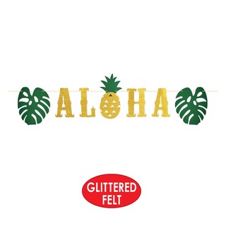 Foto 3 | Foto 3 | Banner Beistle Glittered Aloha, 16 X 180 Cm, Luau Hawaiian Party - Venta Internacional.