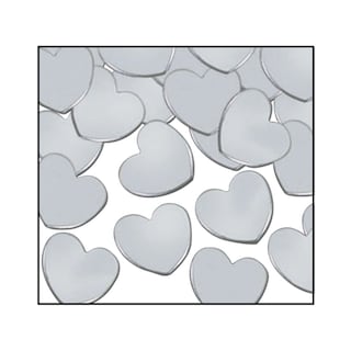 Foto 1 | Foto 1 | Accesorio Para Fiestas Beistle Fanci-fetti Hearts (plateado) 30 Ml - Venta Internacional.