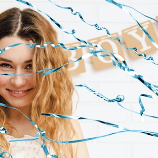 Foto 6 | Foto 6 | Lámina Azul Celebration Pop Out Streamers Simplicity, 14 Unidades - Venta Internacional.