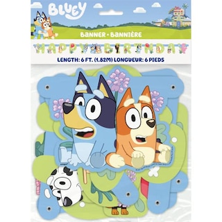 Foto 3 | Foto 3 | Paquete De Artículos Para Fiestas, Exclusivo Bluey Birthday, Con Mantel - Venta Internacional.