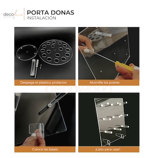 Foto 5 | Foto 5 | Porta Conos Acrílicos Para Mesas De Dulces