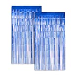 Cortinas Decorativas Zink Azules 1 x 2 m-Venta Internacional