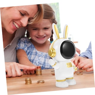 Foto 3 | Foto 3 | Tarro De Dinero Con Forma De Conejito Adorable De Piggy Bank Feltechelectr - Venta Internacional.