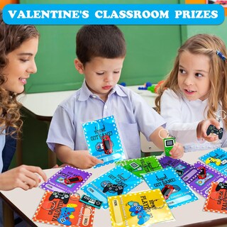 Foto 5 | Foto 5 | Llavero De Videojuegos Con Tarjetas De San Valentín Para Niños Y Escuelas, Paquete De 20 - Venta Internacional.