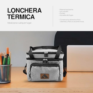Foto 5 | Foto 5 | Lonchera Térmica Andrómeda Inc color Gris