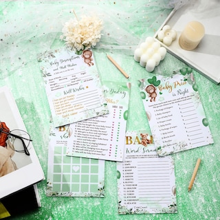 Foto 4 | Foto 4 | Juegos de Baby Shower Gersoniel Bear 125 Unidades - Venta Internacional