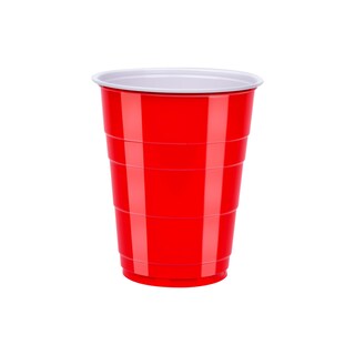 Foto 2 | Foto 2 | Vasos Desechables de Plástico para Fiestas Amazon Basics 530 ml Rojo 120 piezas - Venta Internacional