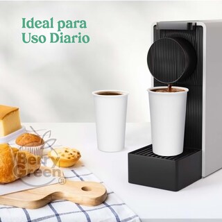 Foto 5 | Foto 5 | Berry Green Vasos Blancos Para Café, Paquete De 120 Vasos, Resistentes, Perfectaos Para Cafe, Te Y Todo Tipo De Bebidas Caliente