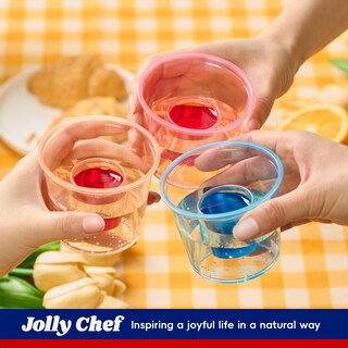 Foto 7 | Foto 7 | Vasos Bomber Desechables Jolly Chef 500 De Plástico  120 Ml  Azul/naranja/rosa/verde - Venta Internacional.