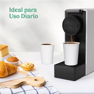Foto 8 | Foto 8 | Berry Green 50 Vasos Para Café 12 Oz (355 Ml) Con Tapa Y Manga Resistentes Antiderrames Y Biodegradables