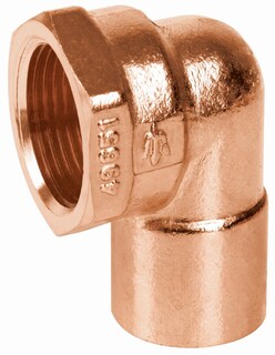Foto 1 | Foto 1 | Foset Cc-502, Codo 90° De 3/4'', Cobre A Rosca Interna