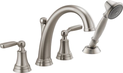 Foto 1 | Foto 1 | Grifo Romano Para Bañera Delta Faucet T4732-ss Woodhurst Stainless - Venta Internacional.