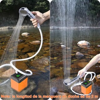 Foto 3 | Foto 3 | Ducha Portátil Eléctrica para Acampar Caminar Viajar Eo Safe Imports Esi-14800 Multicolor