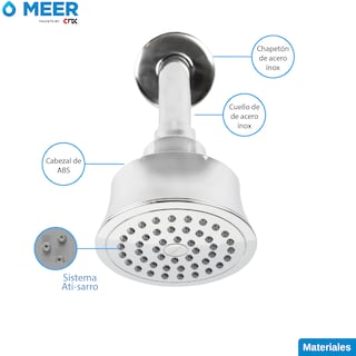 Foto 4 | Foto 4 | Regadera Meer Cnx de Acero Inoxidable