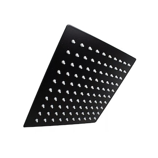Foto 3 | Foto 3 | Regadera Cuadrada 20cm Negra Con Tubo 50cm Y Manerales Negro