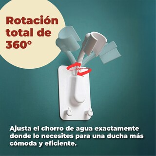 Foto 4 | Foto 4 | Soporte Ajustable Giratorio 360° Para Cabezal De Ducha