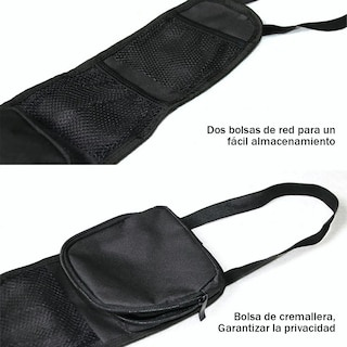 Foto 3 | Foto 3 | Organizador de Auto Malubero color Negro Bolsa Almacenamiento Lateral