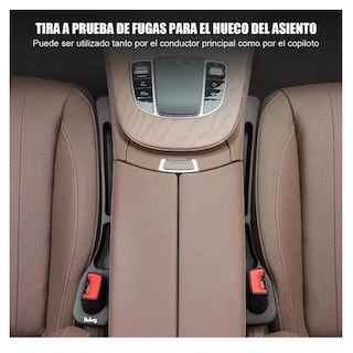 Foto 3 | Foto 3 | ''organizador De Relleno Para Huecos De Asiento De Coche Belug 2pcs Negro ''