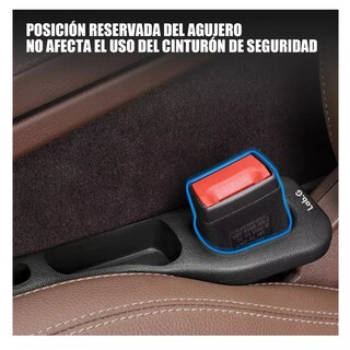 Foto 5 | Foto 5 | ''organizador De Relleno Para Huecos De Asiento De Coche Lab.g 2pcs Negro ''