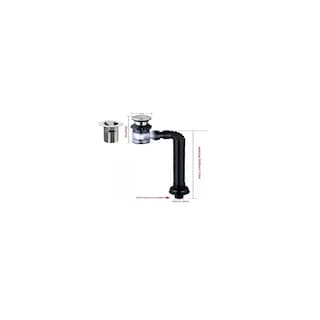 Foto 2 | Foto 2 | Cespol Con Sistema Anti Olores Y Botón Push Giratorio Inox Eo Safe Imports Esi-18182 Negro