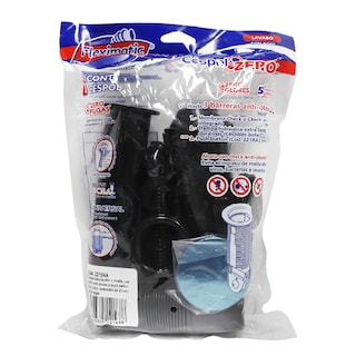 Foto 4 | Foto 4 | Céspol Para Lavabo U Ovalín, Color Negro, Sistema Push, Bote Chico, Extensión Flexible De 25 Cm. Con Check Anti-olores