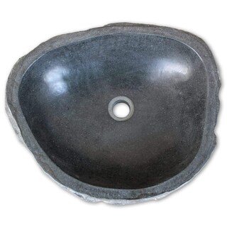 Foto 1 | Foto 1 | Lavabo Vidaxl River Stone De Forma Ovalada - Venta Internacional.