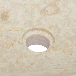 Foto 6 | Foto 6 | Lavabo Moderno Hecho A Mano En Mármol De Color Crema Sink Vidaxl - Venta Internacional.