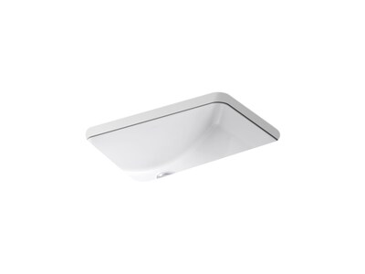 Foto 1 | Foto 1 | Lavabo De Baño Kohler Ladena 2214-0, Bajo Encimera, Blanco, 50 X 36 Cm - Venta Internacional.