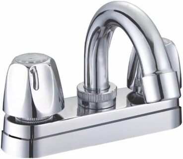 Foto 1 | Foto 1 | Meer Faucets By Cnx Mezcladora Cromada Para Lavabo Fabricada En Acero Inoxidable, Y Abs Con Medidas Estándar, Grifo Para Baño Co