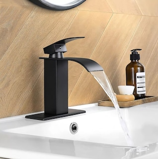 Foto 2 | Foto 2 | Lavabo Grifo Baño Llave Monomando Negro Xtellar