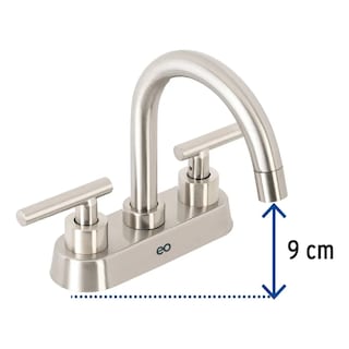 Foto 3 | Foto 3 | Llave Mezcladora Para Lavabo Con Manerales De Palanca Eo Safe Imports Esi-18885 Plata