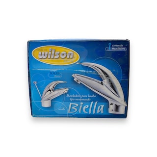 Foto 1 | Foto 1 | Mezcladora Para Lavabo Con Desagüe Mod. Biella - Cromo