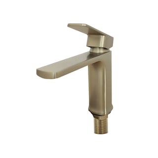 Foto 1 | Foto 1 | Monomando Bajo Gravita Dorado para Lavabo