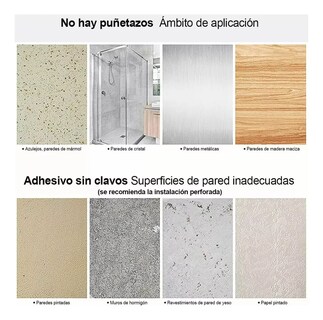 Foto 3 | Foto 3 | Gancho Perchero Pared Acero Inoxidable 6 Ganchos Plata