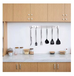 Foto 4 | Foto 4 | Gancho Perchero Pared Acero Inoxidable 6 Ganchos Plata