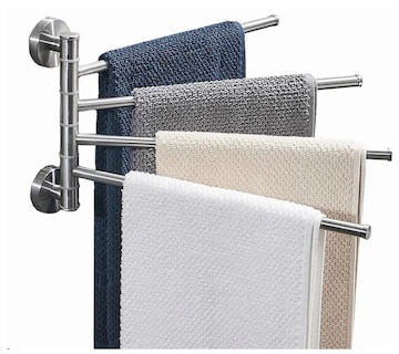 Foto 2 | Foto 2 | Elegante Toallero Xtellar De Acero Inoxidable Con Brazos Móviles Para Optimizar Espacio