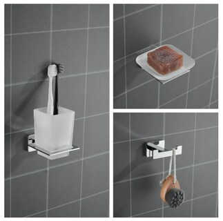 Foto 3 | Foto 3 | Set De Accesorios Xtellar Para Baño Modernos Y Elegantes Toalleros De 60cm Color Plata En Acero Inoxidable