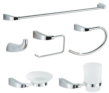 Foto 1 | Foto 1 | Set de Accesorios para Baño Xtellar de Acero Inoxidable 6 Piezas