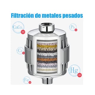 Foto 3 | Foto 3 | Filtro Regadera Cabeza De Ducha Ajustable Con Filtro Ducha Eo Safe Imports Esi-20281 Plata