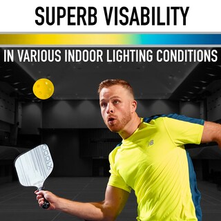 Foto 6 | Foto 6 | Pickleball Franklin Sports X-26 Indoor, Paquete De 12 Unidades, Color Amarillo - Venta Internacional.