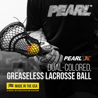 Foto 2 | Foto 2 | Pelotas De Lacrosse Pearl Guardian Sports Dual X Sin Grasa Paquete De 10 - Venta Internacional.