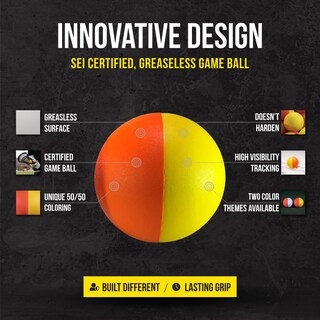 Foto 3 | Foto 3 | Pelotas De Lacrosse Pearl Guardian Sports Dual X Sin Grasa Paquete De 10 - Venta Internacional.