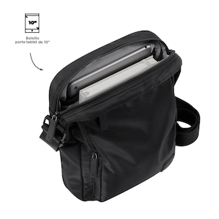 Foto 5 | Foto 5 | Totto Bolsa De Hombre Crossbody Bandolera Bay241 Negro