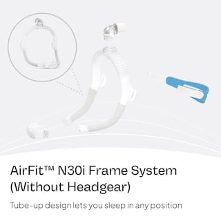 Foto 3 | Foto 3 | Máscara Cpap Resmed Airfit N30i Standard Frame System - Venta Internacional.