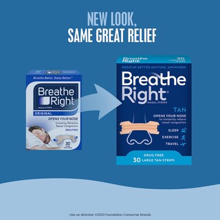 Foto 6 | Foto 6 | Tiras Nasales Breathe Right Original Para Reducir Los Ronquidos, 30 Unidades - Venta Internacional.