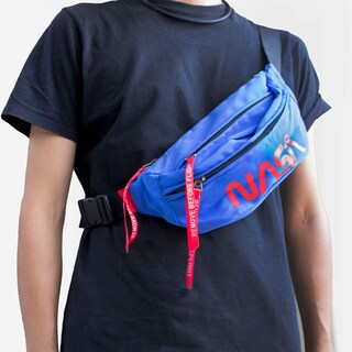 Foto 6 | Foto 6 | Cangurera NASA por SAROSA Cng232 Estampado Azul