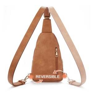 Foto 4 | Foto 4 | Venta Internacional - Riñonera Telena De Piel, Bandolera, Color Marrón Camel